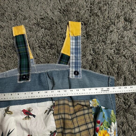 Patch Work Custom Babydoll Dress Size L - Picture 3 of 4